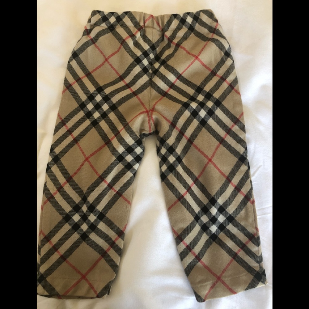 Burberry Nova Check Infant Pants